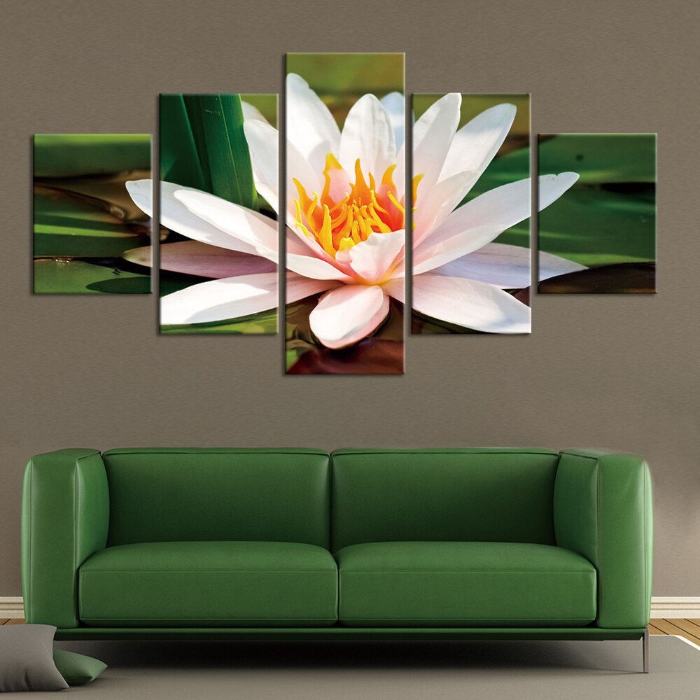 Tableau Zen Fleur de Lotus - Harmonie et Sérénité