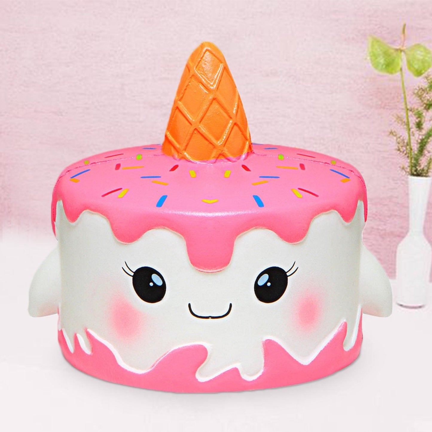 Balle Anti-Stress Squishy Licorne Glace Enchantée