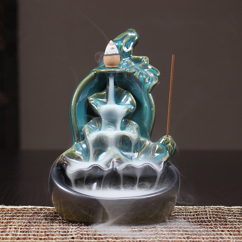 Porte Encens Fontaine - Élégance et Sérénité pour votre Décoration
