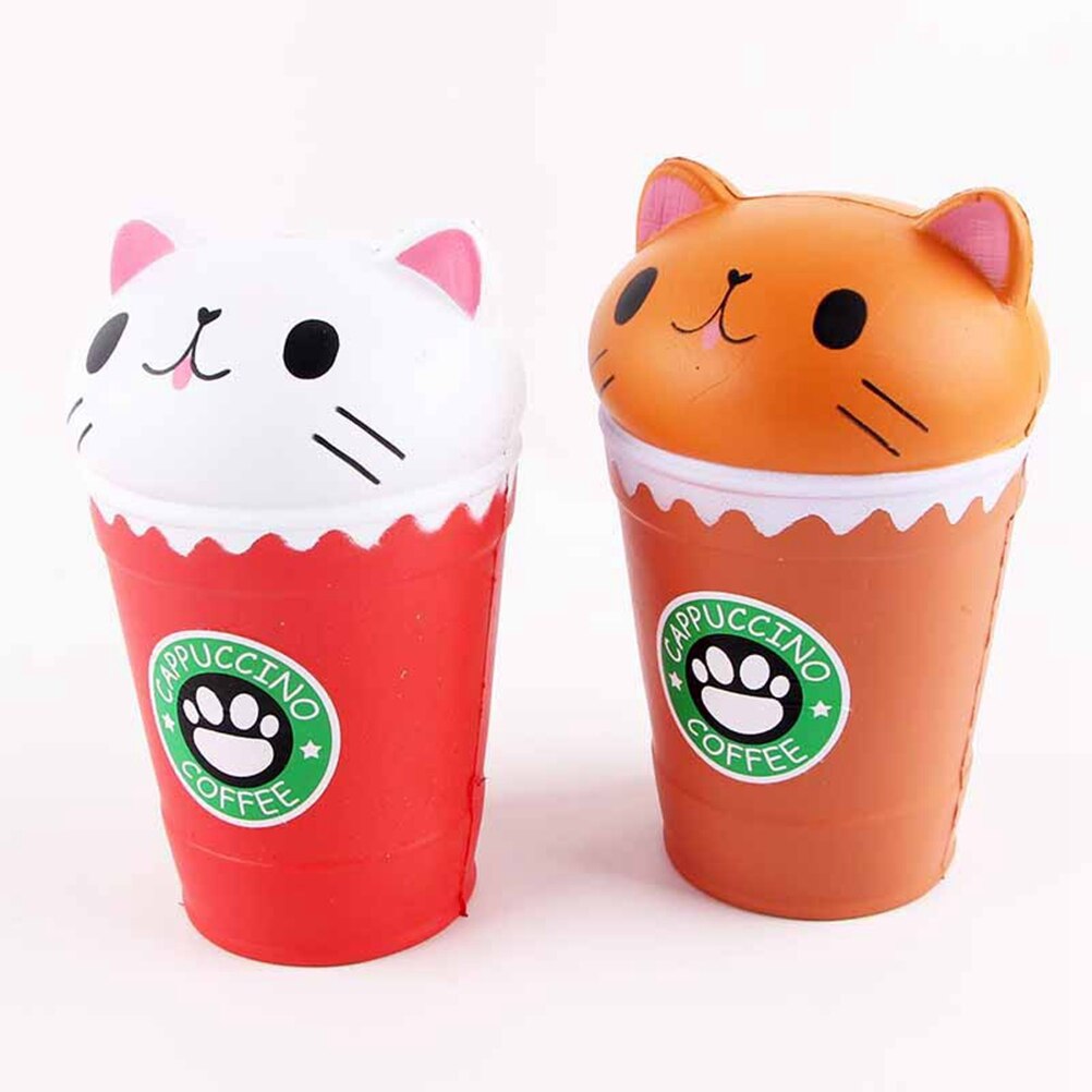 Balle Anti-Stress Squishy Cappuccino - Relaxation Gourmande