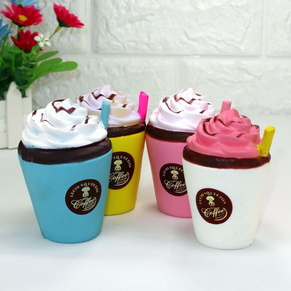Balle Anti-Stress Squishy Café - Relaxation instantanée garantie