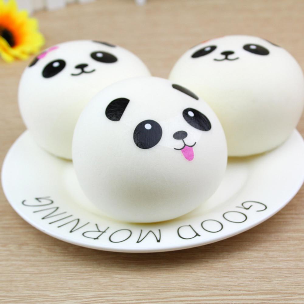 Balle Anti-Stress Squishy Tête Panda - Détente et Apaisement Instantané