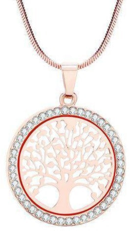Collier Arbre de Vie Eos en Or Rose