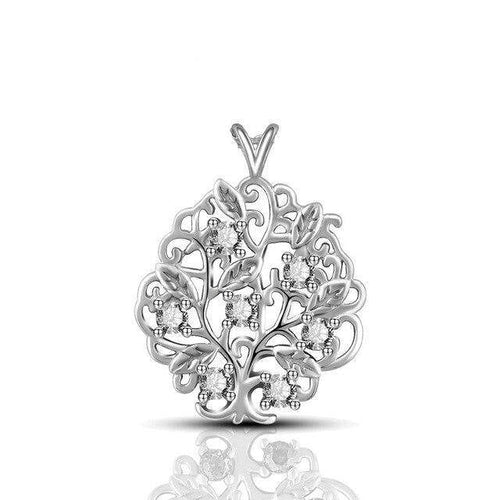 Collier Arbre de Vie en Argent Massif