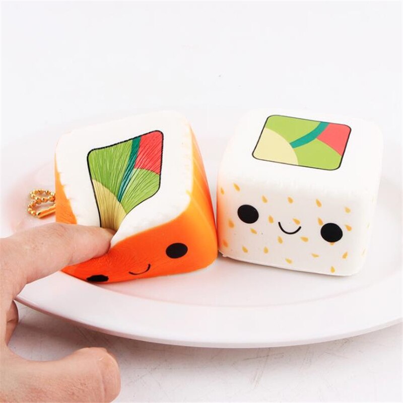 Balle Anti-Stress Squishy Sushis pour une Détente Instantanée