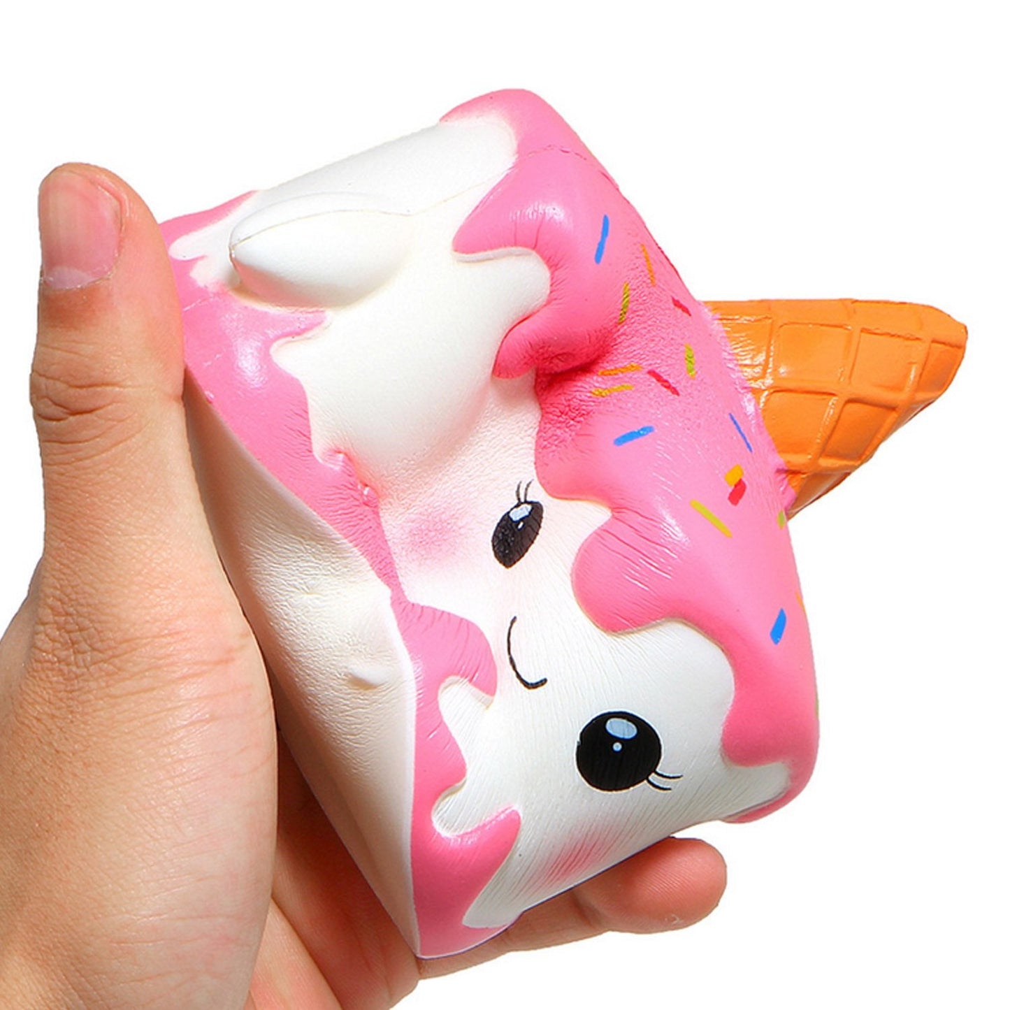 Balle Anti-Stress Squishy Licorne Glace Enchantée