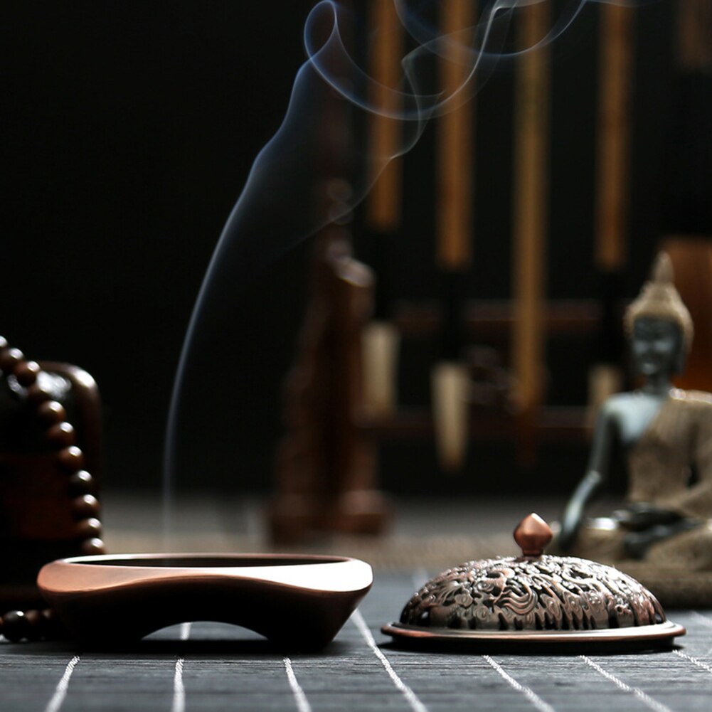 Brûle Encens Cuivre : Élégance Artisanale pour Ambiance Envoûtante