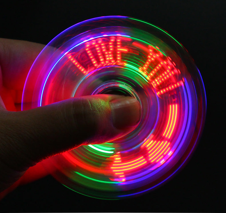 Hand Spinner Lumineux: Relaxation Intense, Effets Éblouissants