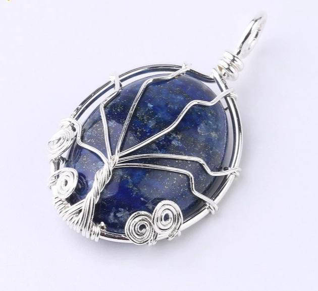 Pendentif Arbre de Vie 'Joyaux Naturels'