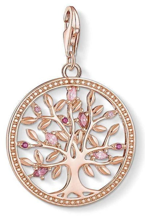 Pendentif Arbre de Vie Rosé