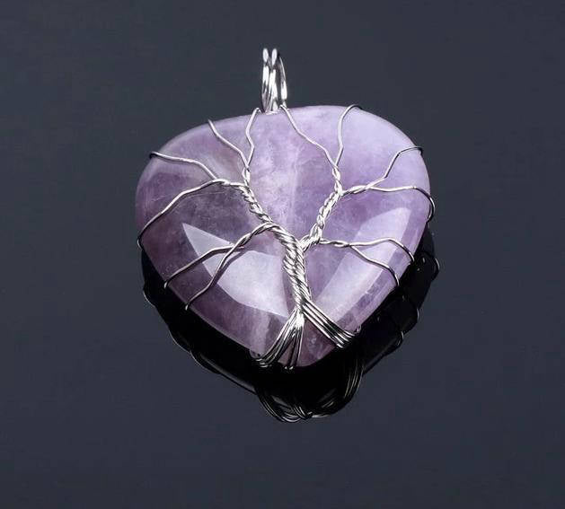 Collier Arbre de Vie 'Amour' : Élégance Symbolique, Énergie Positive