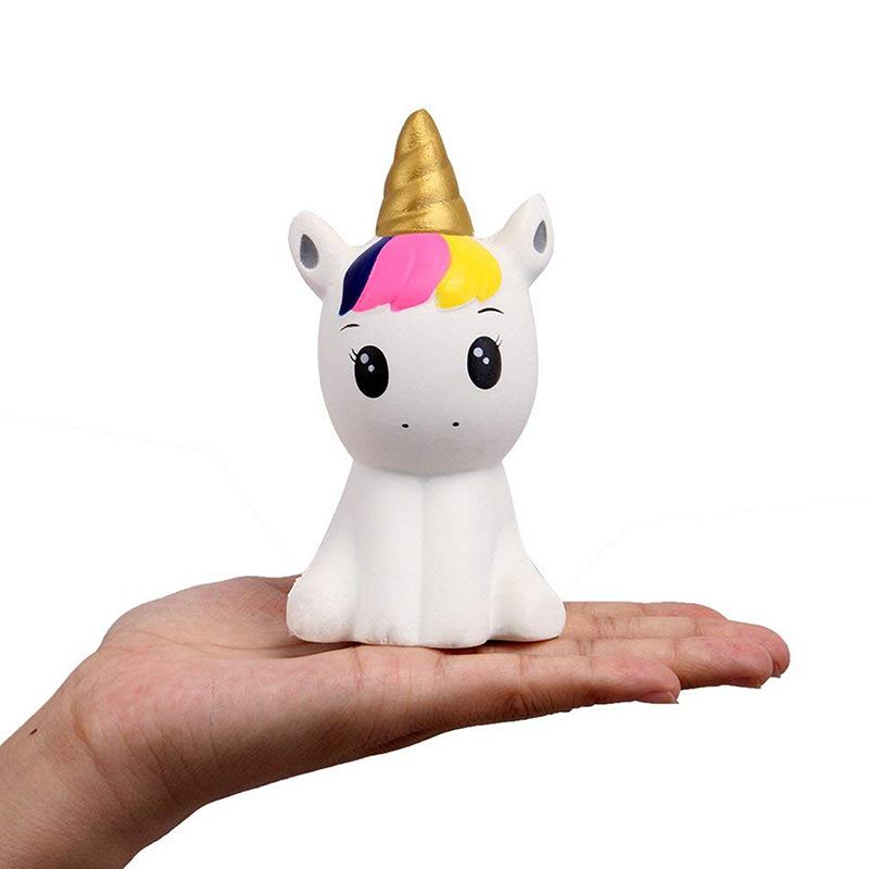 Balle Squishy Licorne Anti-Stress - Relaxation Magique et Enchantée