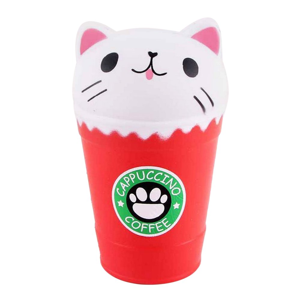 Balle Anti-Stress Squishy Cappuccino - Relaxation Gourmande