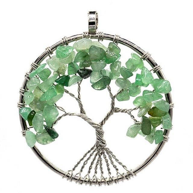 Collier Arbre de Vie Chakra Coeur