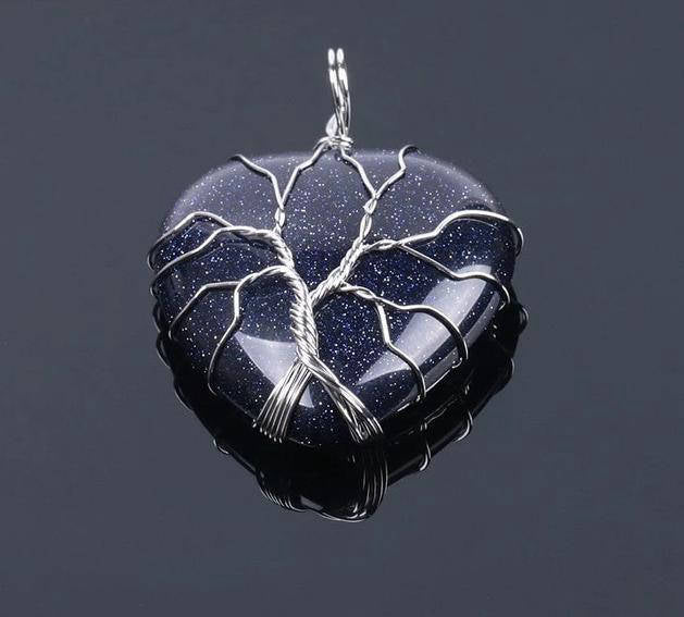 Collier Arbre de Vie 'Amour' : Élégance Symbolique, Énergie Positive
