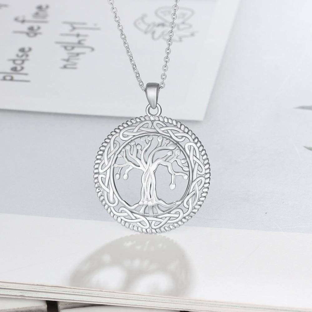 Pendentif Arbre de Vie Celtique : Élegance Mythique, Énergie Positive Assurée