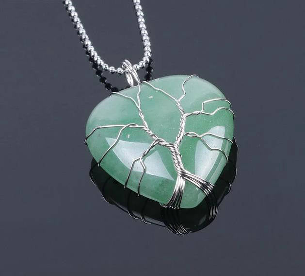 Collier Arbre de Vie 'Amour' : Élégance Symbolique, Énergie Positive