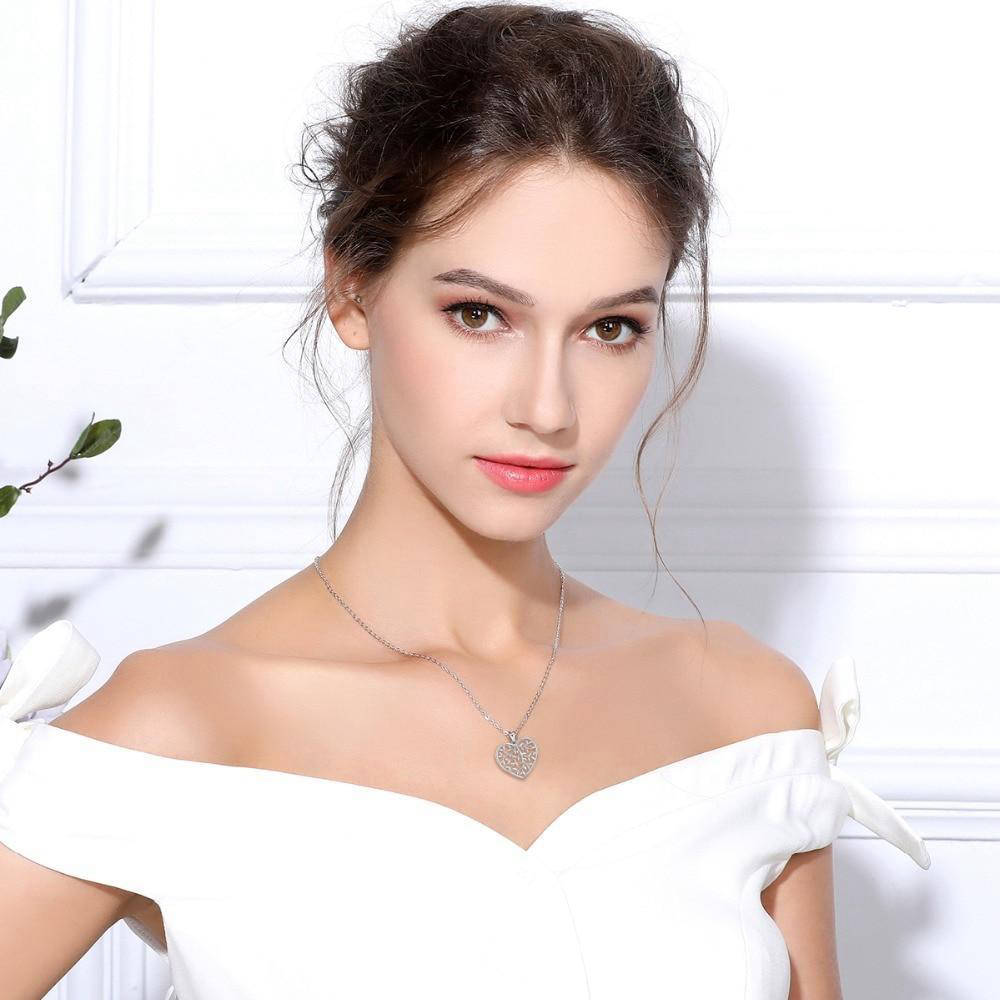 Collier Arbre de Vie Cœur d'Amour