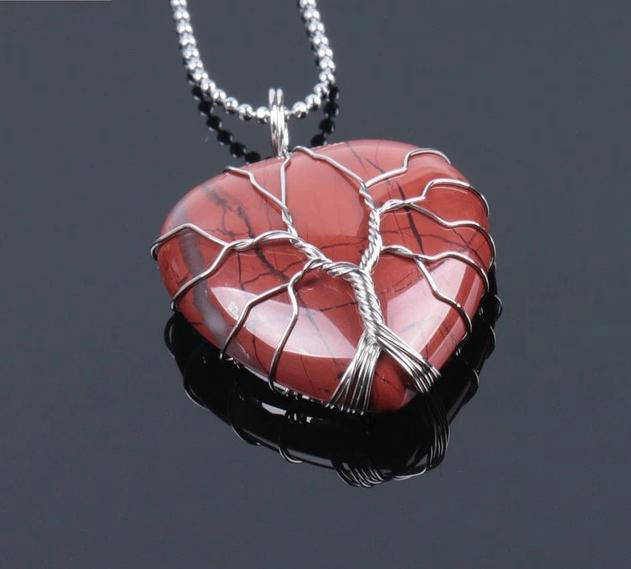 Collier Arbre de Vie 'Amour' : Élégance Symbolique, Énergie Positive
