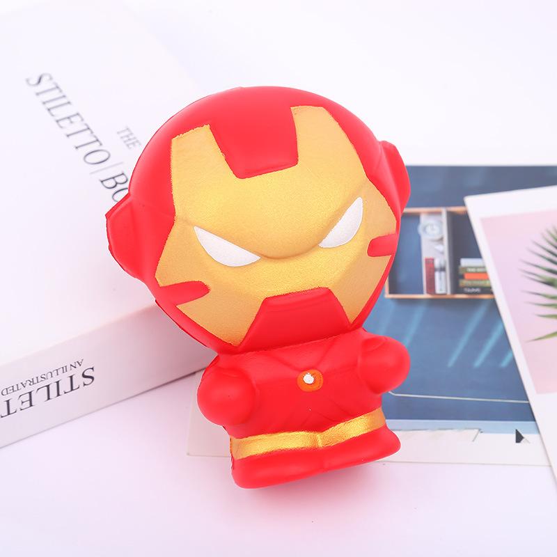 Balle Anti-Stress Squishy Iron Man - Détente et Style garantis