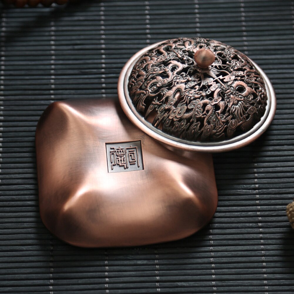 Brûle Encens Cuivre : Élégance Artisanale pour Ambiance Envoûtante