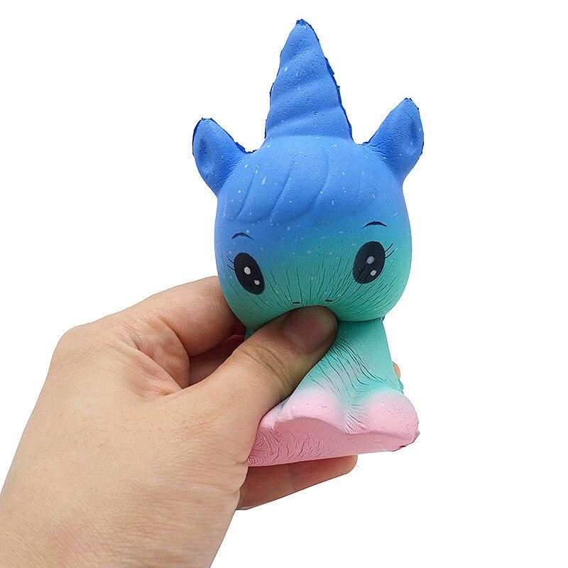 Balle Anti-Stress Squishy Licorne Galaxy