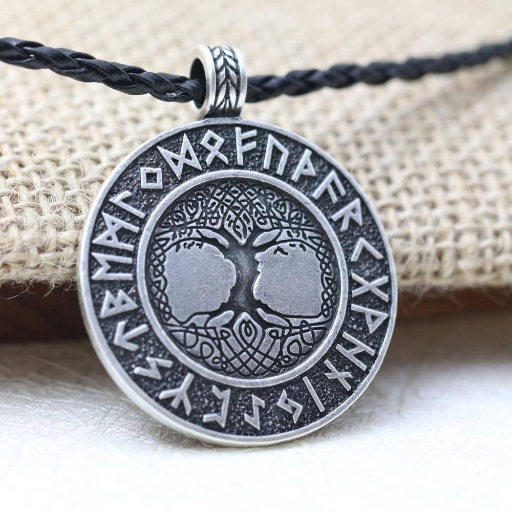 Pendentif Arbre de Vie Yggdrasil, Force et Harmonie