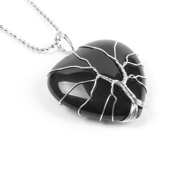 Collier Arbre de Vie 'Amour' : Élégance Symbolique, Énergie Positive