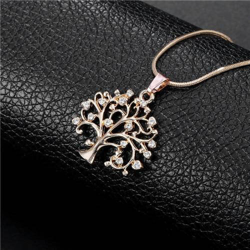 Collier Arbre de Vie Doré - Bijou Élégant et Spirituel