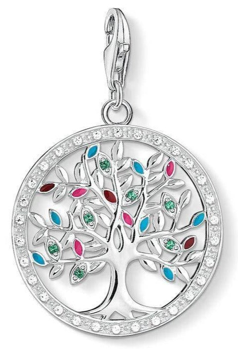 Pendentif Arbre de Vie Coloré