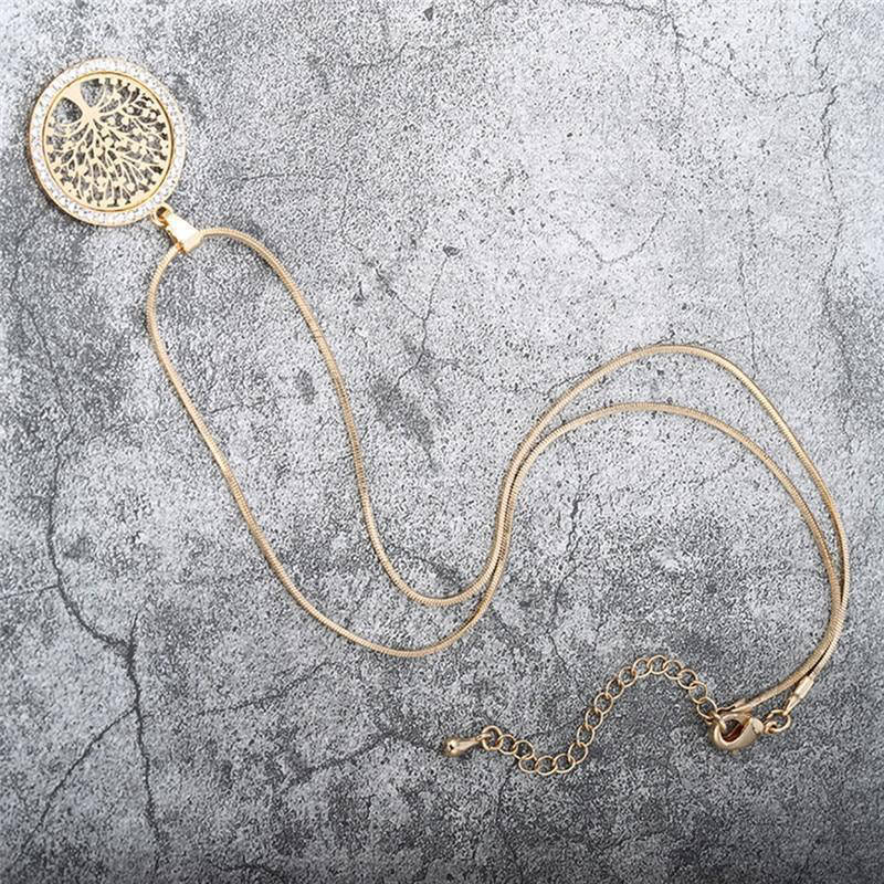 Pendentif Arbre de Vie Doré