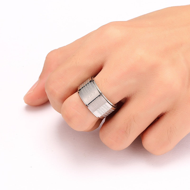 Bague Anti-Stress Homme : Élégance et Sérénité à Chaque Instant