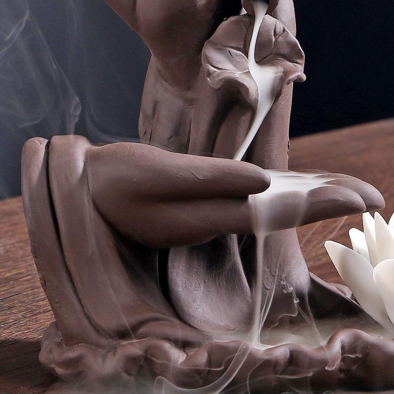 Porte Encens Main Bouddha - Élégance Zénitude et Sérénité Artisanale