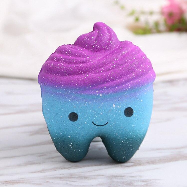 Balle Anti-Stress Squishy Dent - Relaxation et Amusement pour Soulagement Quotidien