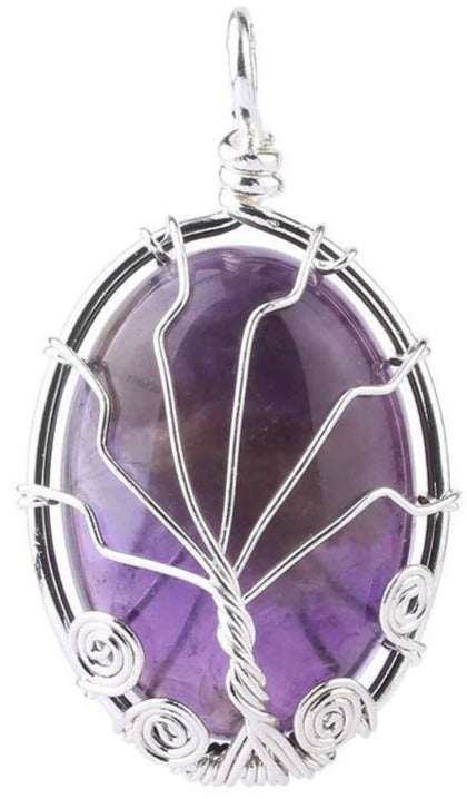 Pendentif Arbre de Vie 'Joyaux Naturels'