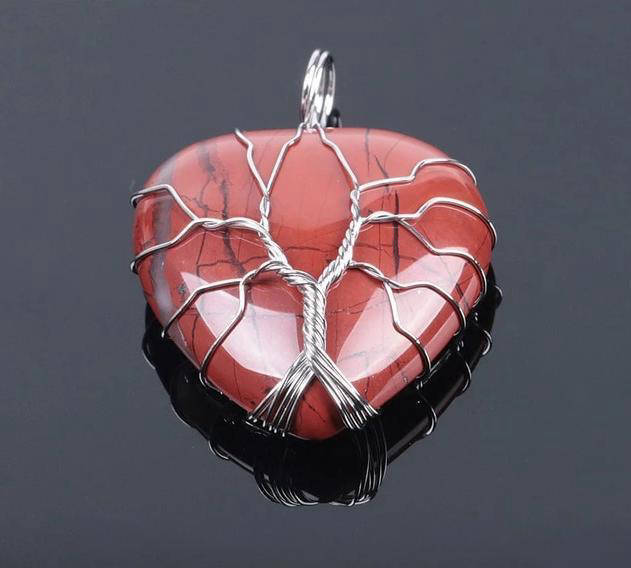 Collier Arbre de Vie 'Amour' : Élégance Symbolique, Énergie Positive