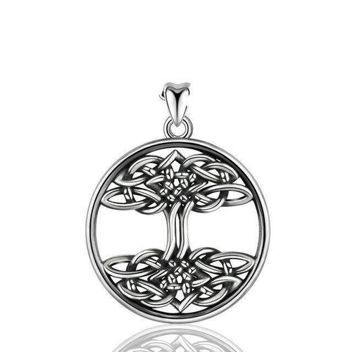 Collier Arbre de Vie Irlandais en Argent Massif