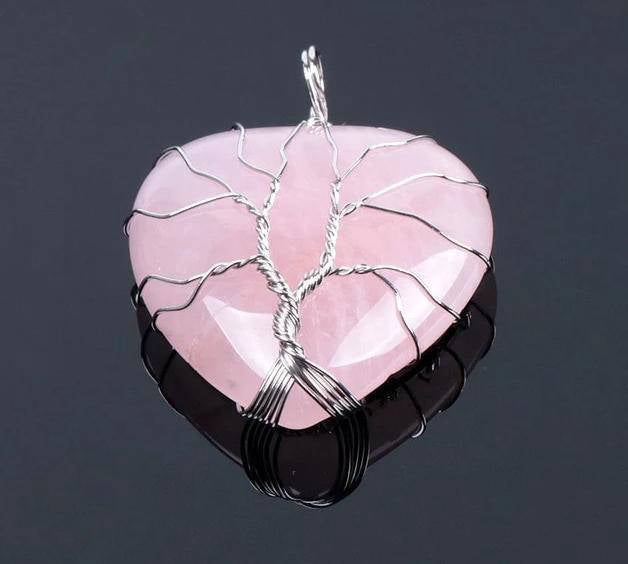 Collier Arbre de Vie 'Amour' : Élégance Symbolique, Énergie Positive