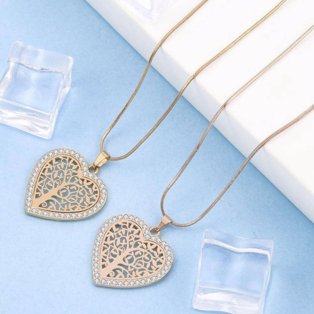 Collier Arbre de Vie Cœur