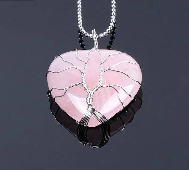 Collier Arbre de Vie 'Amour' : Élégance Symbolique, Énergie Positive
