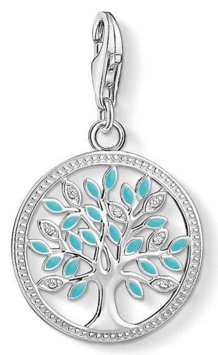 Pendentif Arbre de Vie Turquoise - Bijou en Argent de Qualité