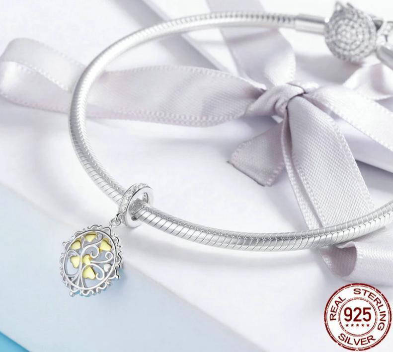 Pendentif Arbre de Vie Amour Éternel en Or - Bijou Symbolique