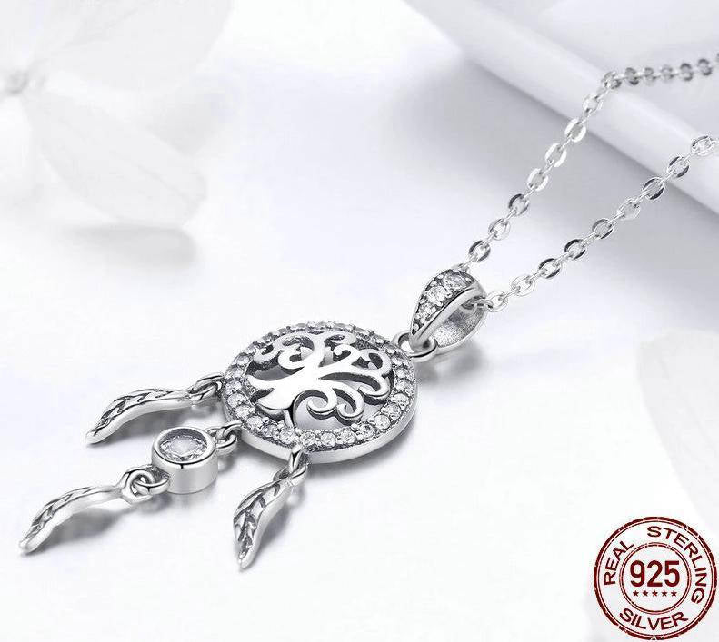 Collier Arbre de Vie Attrapeur de Rêve