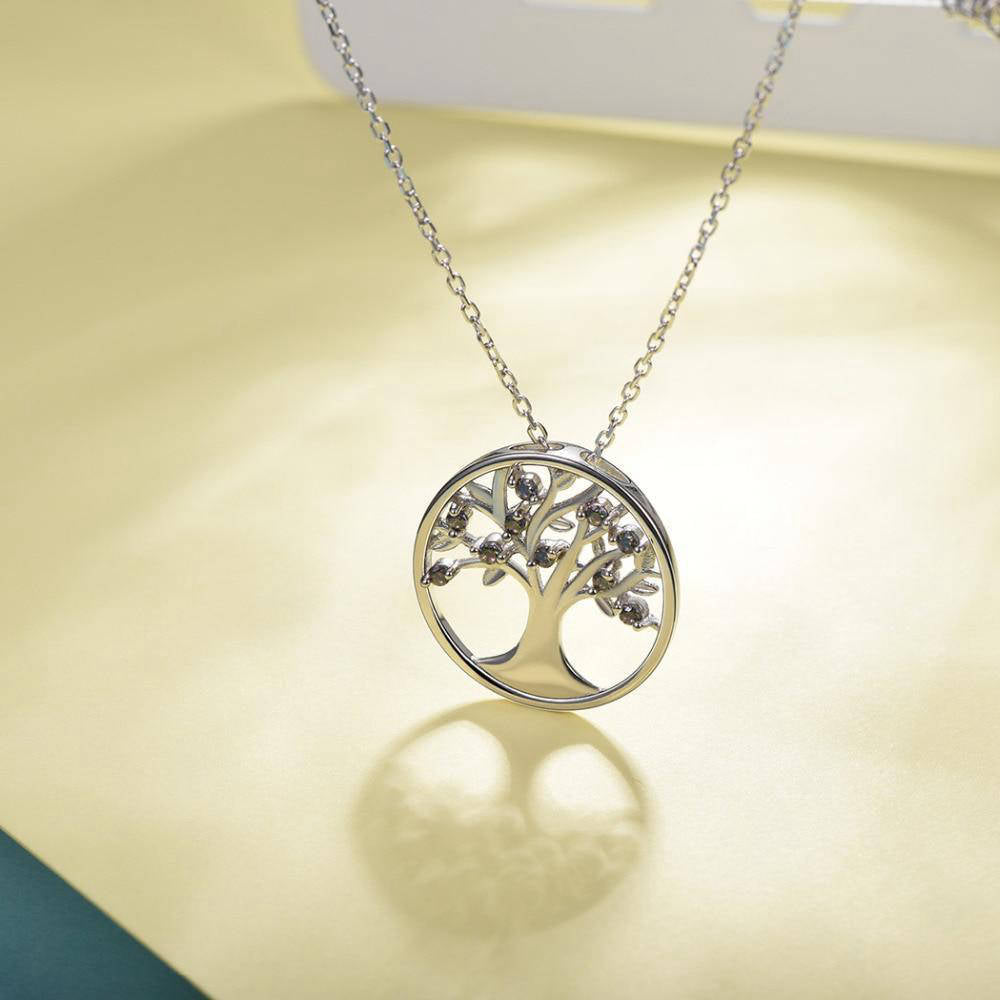 Collier Arbre de Vie en Topaze