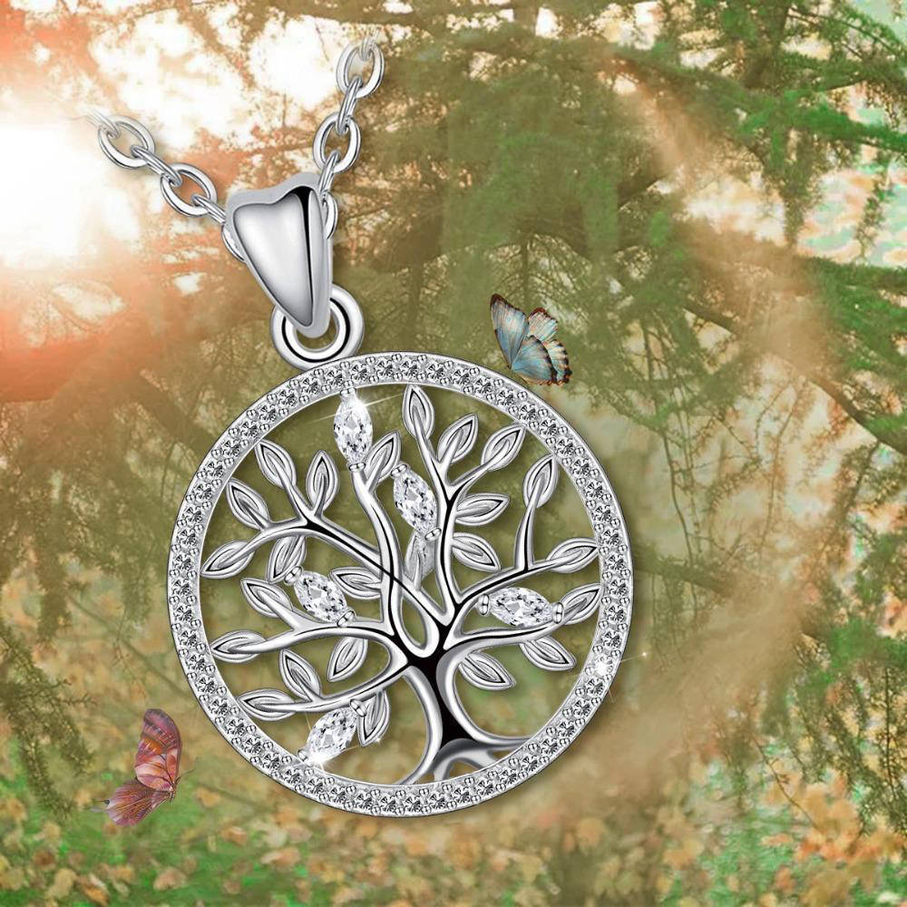 Collier Arbre de Vie – Élégance & Sérénité en Argent