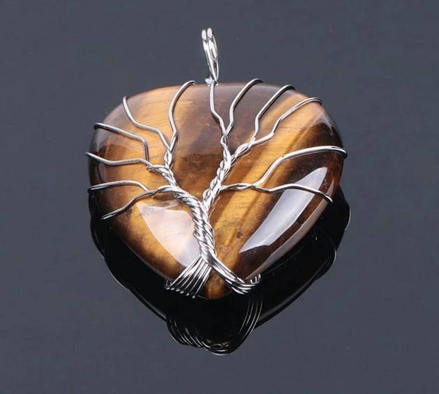 Collier Arbre de Vie 'Amour' : Élégance Symbolique, Énergie Positive