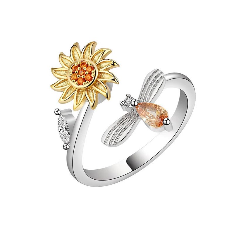 Bague Anti-Stress Abeille : Harmonie et Sérénité au Bout des Doigts