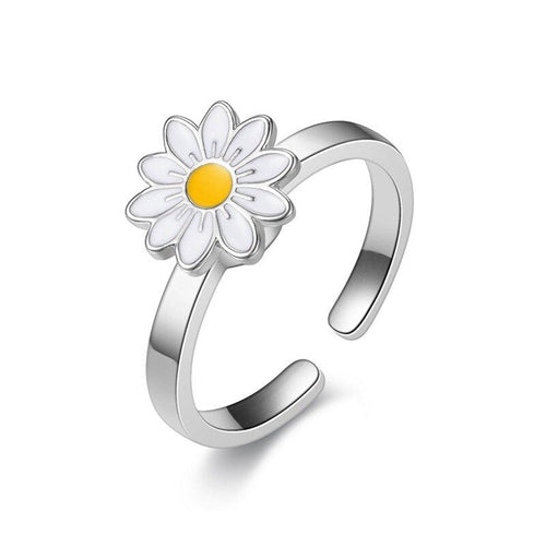 Bague Anti-Stress Marguerite : Élégance et Sérénité au Quotidien