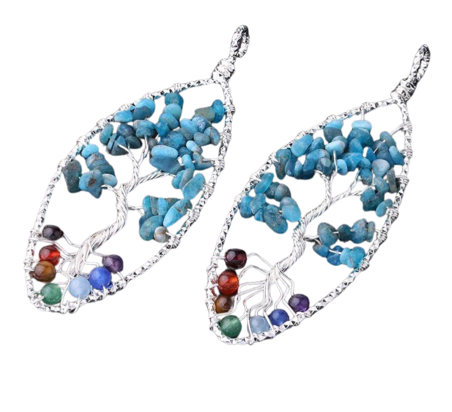 Pendentif Arbre de Vie 7 Chakras : Équilibre et Énergie Spirituelle