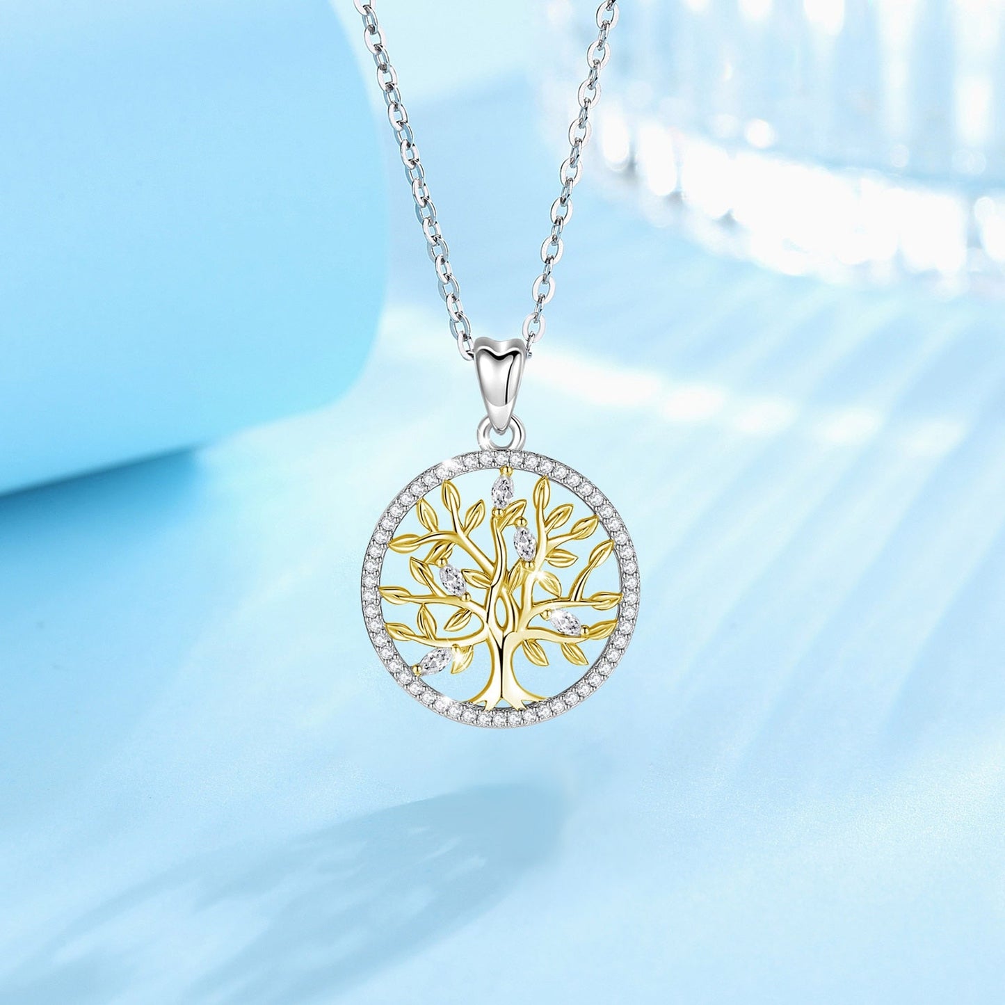 Collier Arbre de Vie en Argent - Symbole de Nature et Élégance